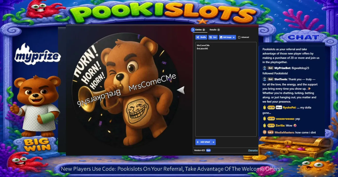 Pookislots live