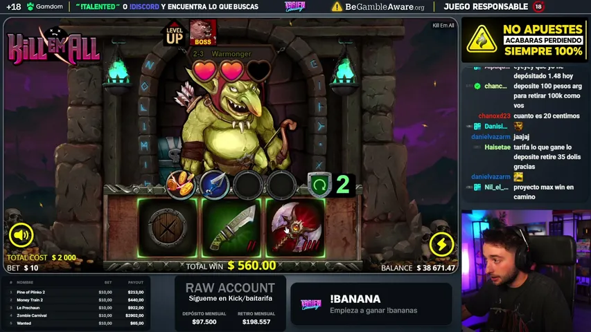 HA VUELTO GAMDOM!!! ** no aguanto el talento del ultimo stream** !! CODE: TARIFA en !gamdom Y !csdrop SIUUUUUUUUU
