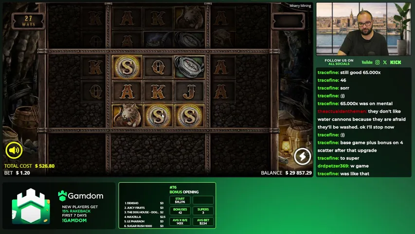 jackcasinogod playing Slots & Casino - Live Casino Stream