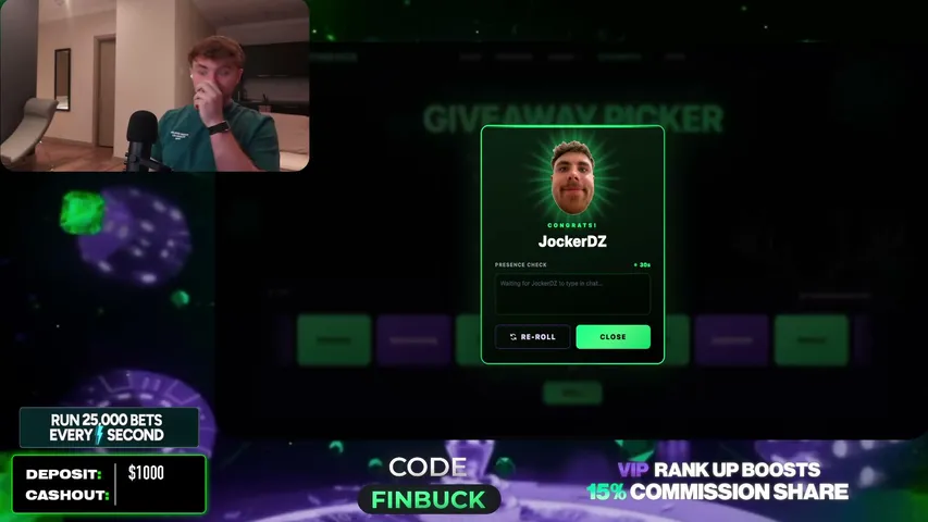 FinBuck playing Slots & Casino - Live Casino Stream