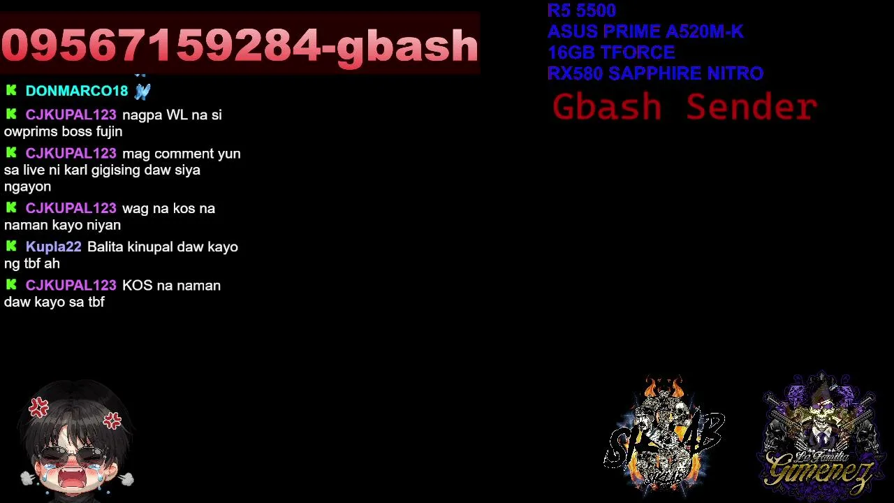 Fujin_Gaming live