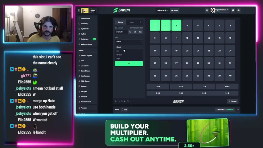 degennate playing Slots & Casino - Live Casino Stream