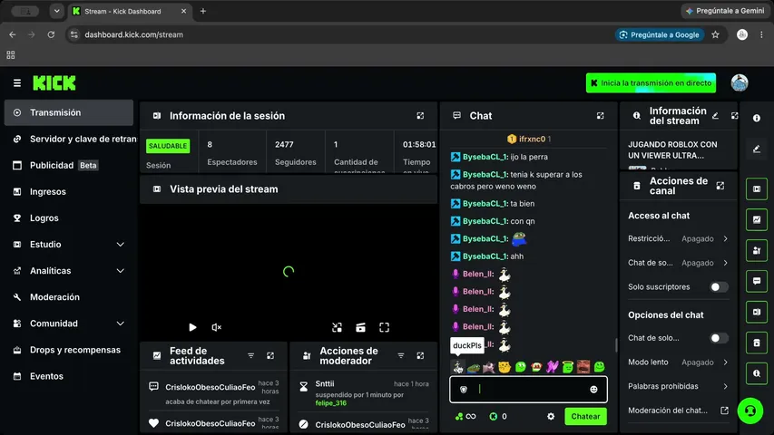 belen-ll playing Roblox - Live Casino Stream