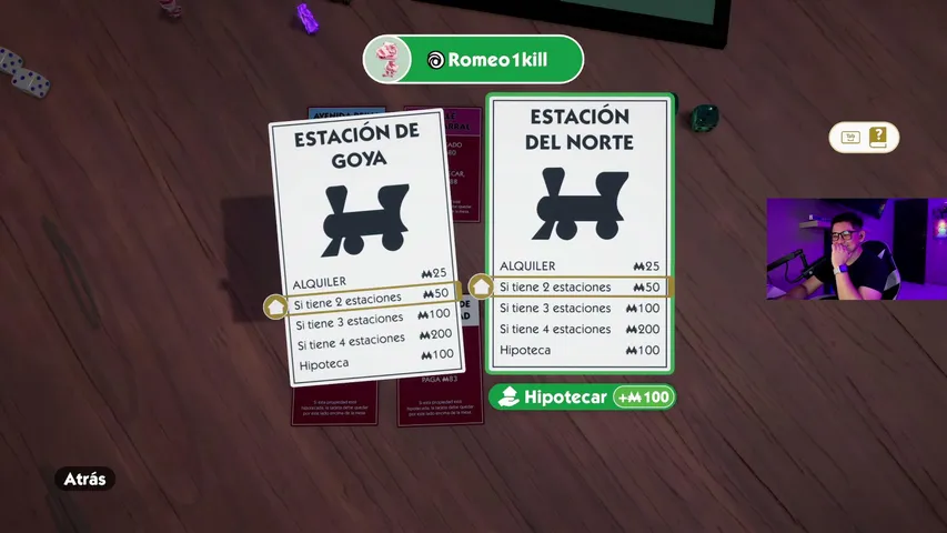 chuyjaramillo playing Monopoly - Live Casino Stream