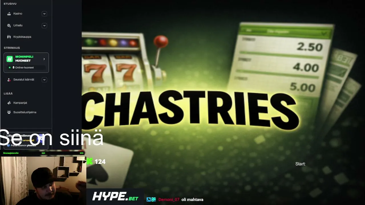 Chastries_Kick live