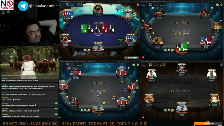 sobakasemina playing Poker - Live Casino Stream
