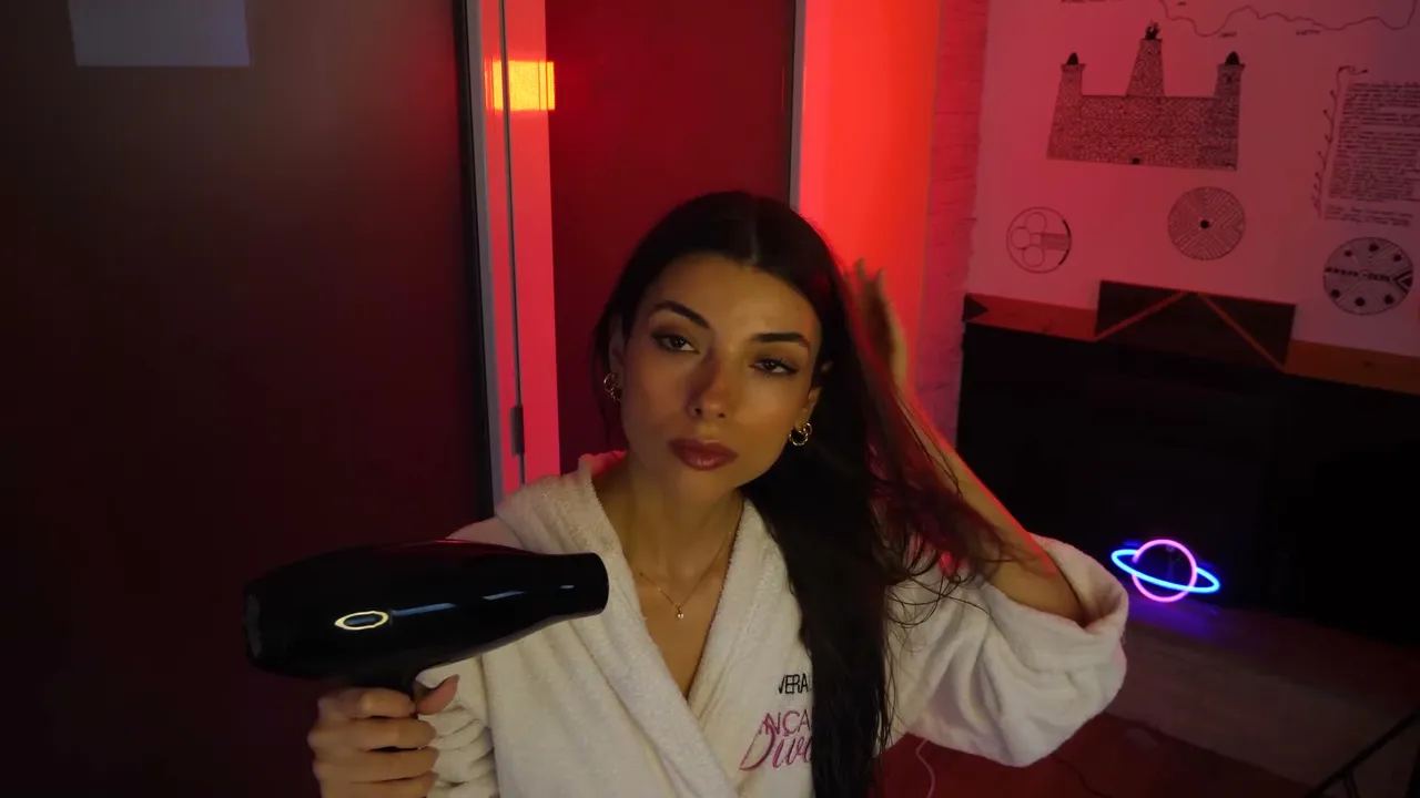24/7 Hair Dryer ASMR 🎧 No Talking - Relaxing Sound