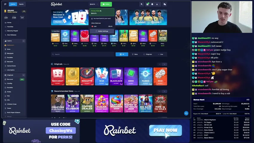 chasingws playing Slots & Casino - Live Casino Stream