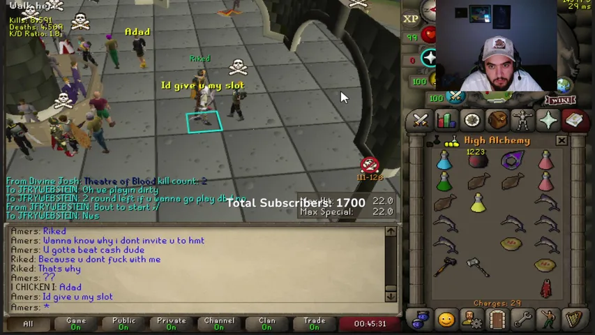 OGP TO 1B BH\RISK FIGHTING WAY ON A 50 ATK PURE