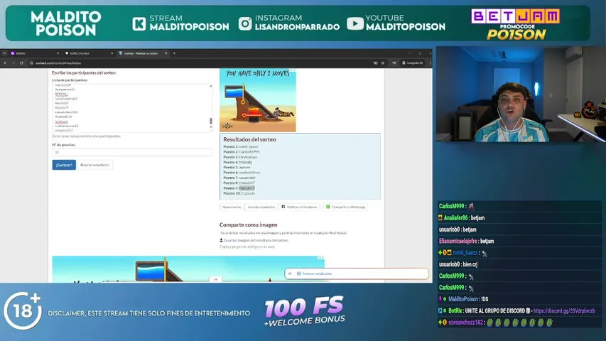 MalditoPoison playing Slots & Casino - Live Casino Stream