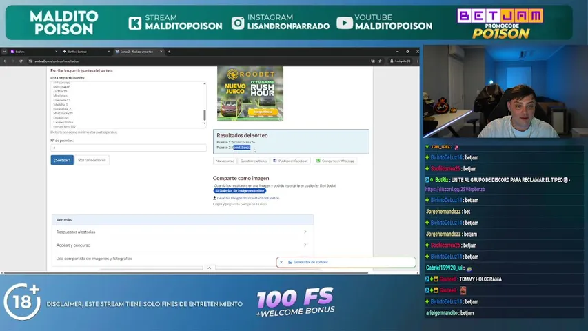 MalditoPoison playing Slots & Casino - Live Casino Stream