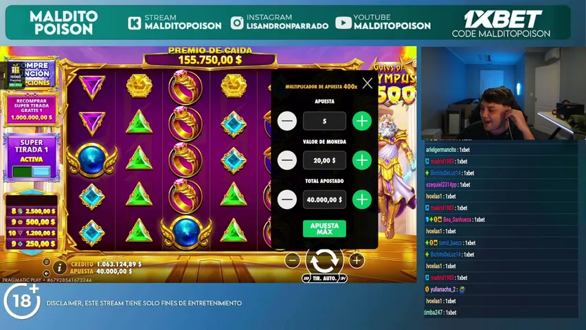 MalditoPoison playing Slots & Casino - Live Casino Stream