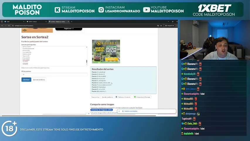 MalditoPoison playing Slots & Casino - Live Casino Stream