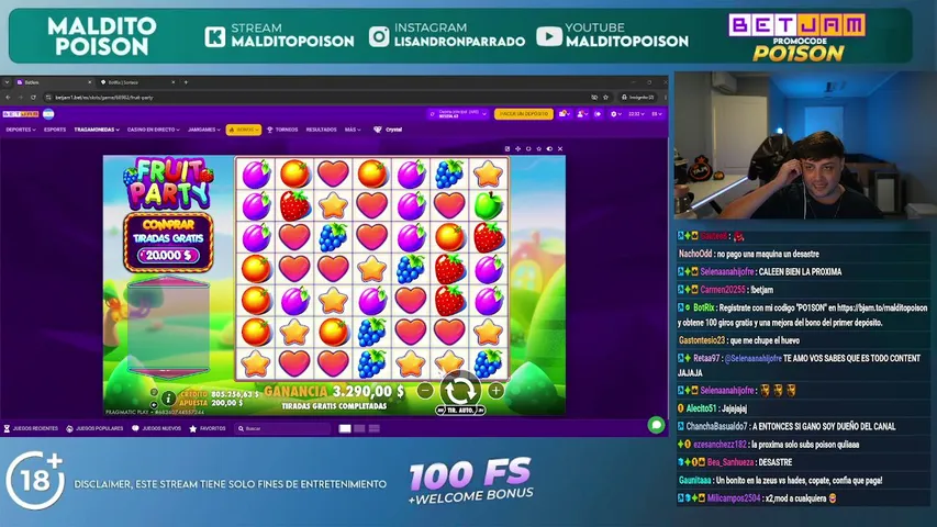 MalditoPoison playing Slots & Casino - Live Casino Stream