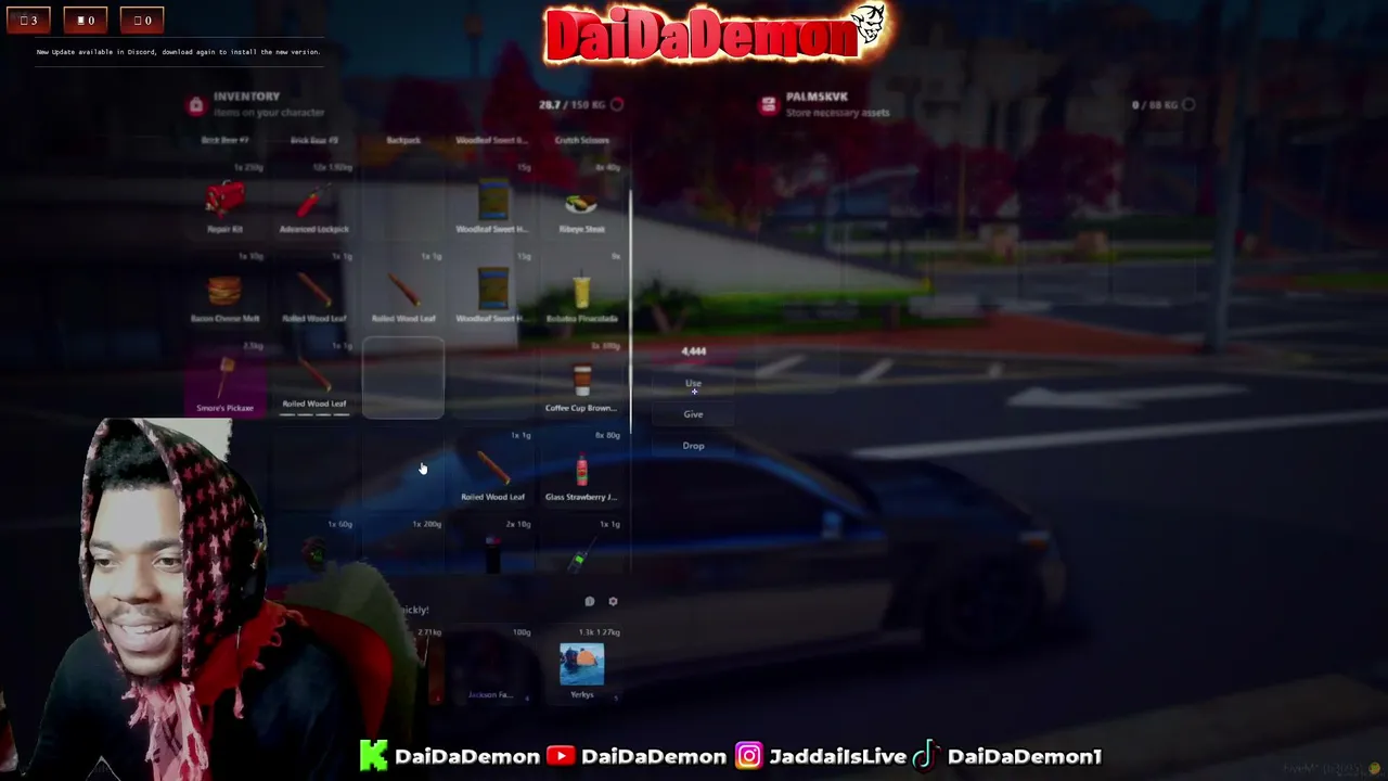 DaiDaDemon live stream