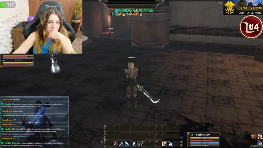 sashistica Lineage 2 stream image