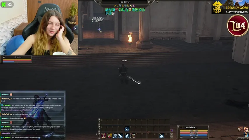 sashistica Lineage 2 stream image
