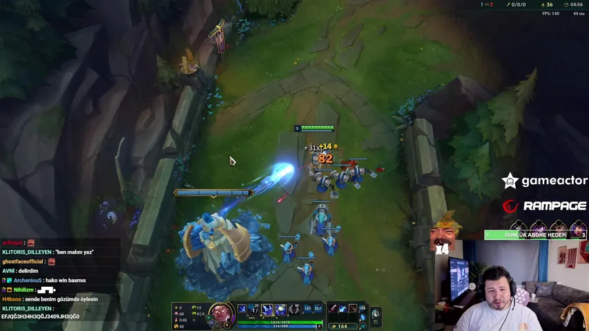 ÇAY VAR İÇERSEN, FEED VAR REPLERSEN. !boklu !gameactor !figür !rampage