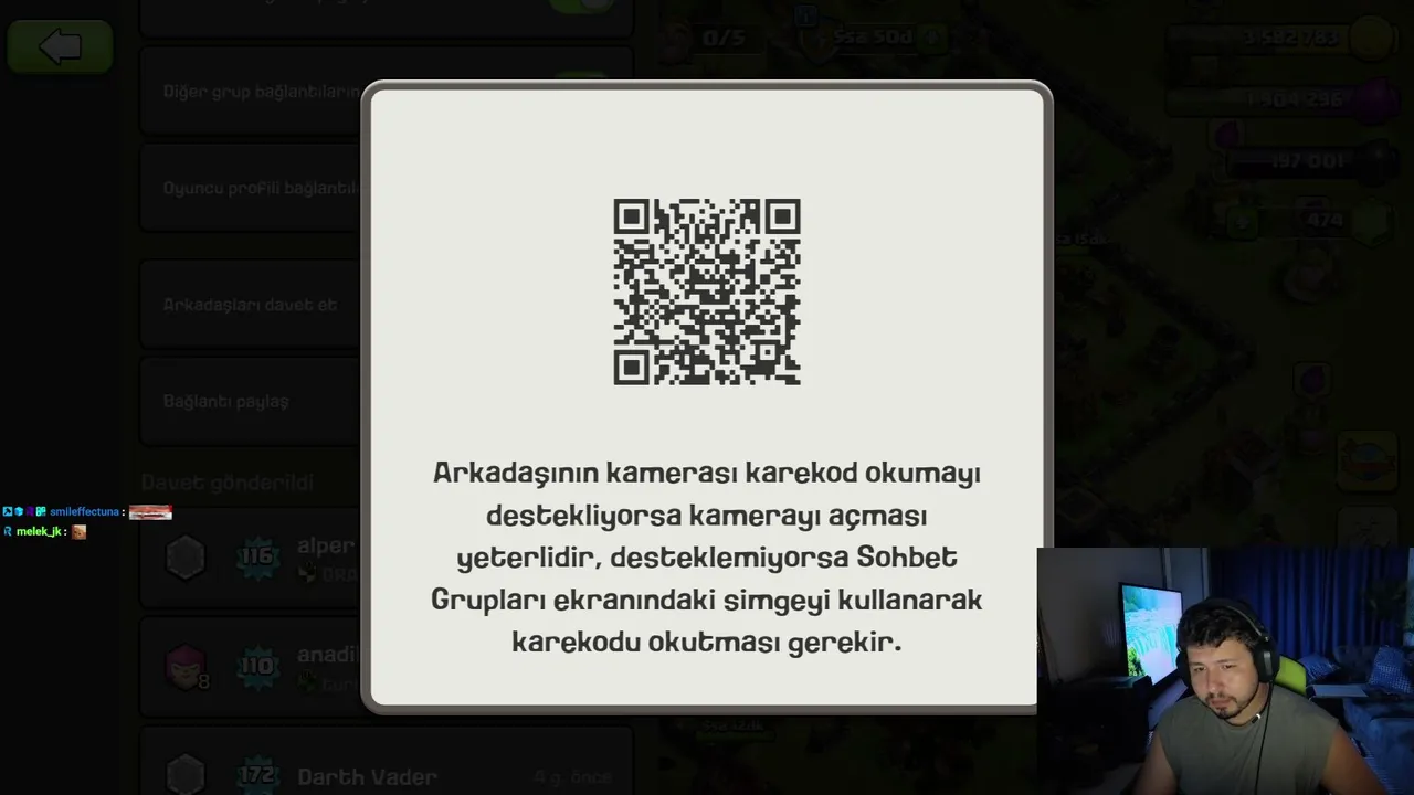 EFSANEVİ CLAN SAVAŞI Hakan Clash Of Clans'ta Bir Aşiretin Lideriyim  !youtube !clan
