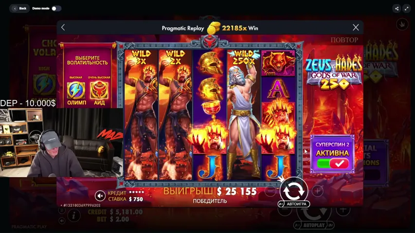 mad-off playing Slots & Casino - Live Casino Stream