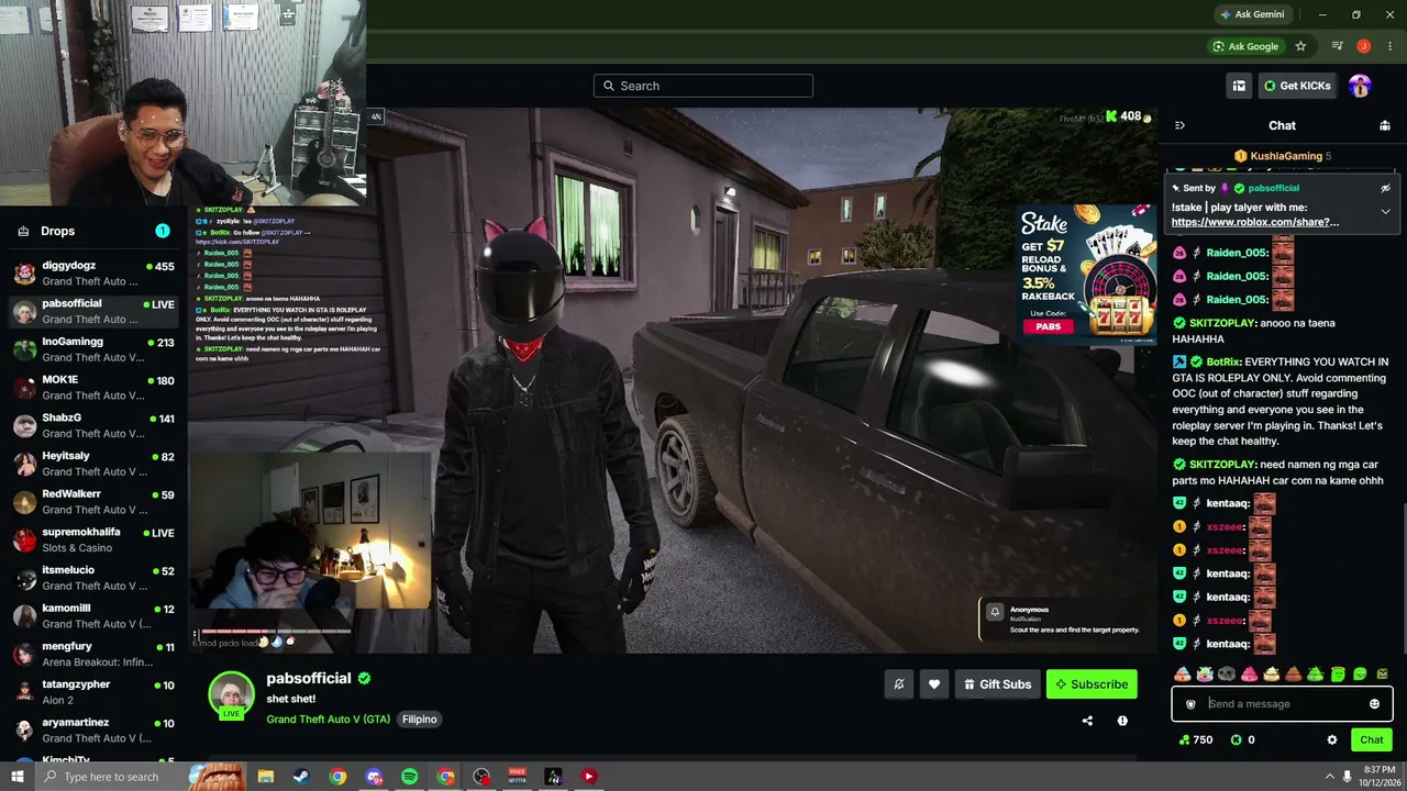 SKITZOPLAY live stream