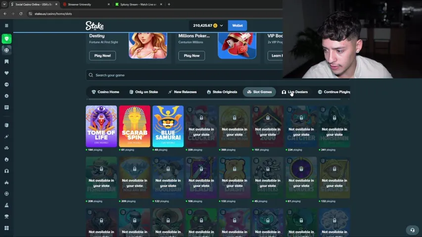SPLURSY X STAKE.US GAMBLE STREAM 🔥😨