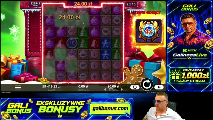galibonus playing Slots & Casino - Live Casino Stream