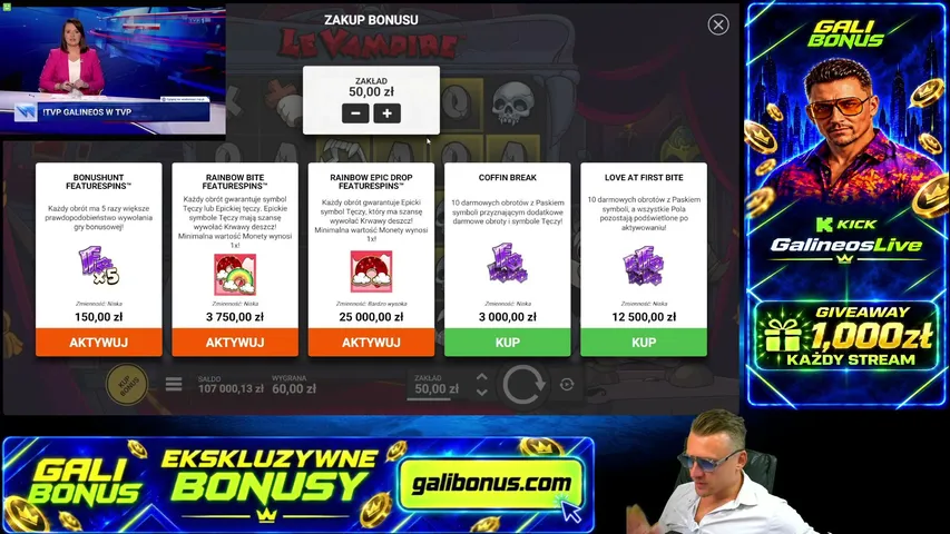 galibonus playing Slots & Casino - Live Casino Stream