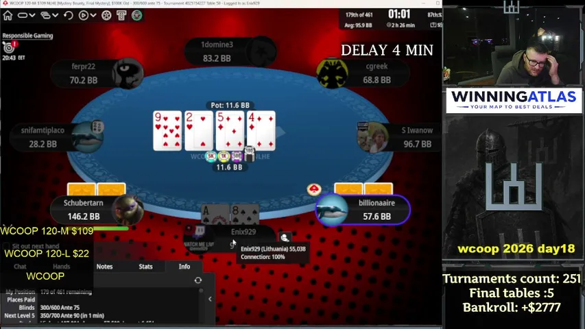 enix929 playing Poker - Live Casino Stream