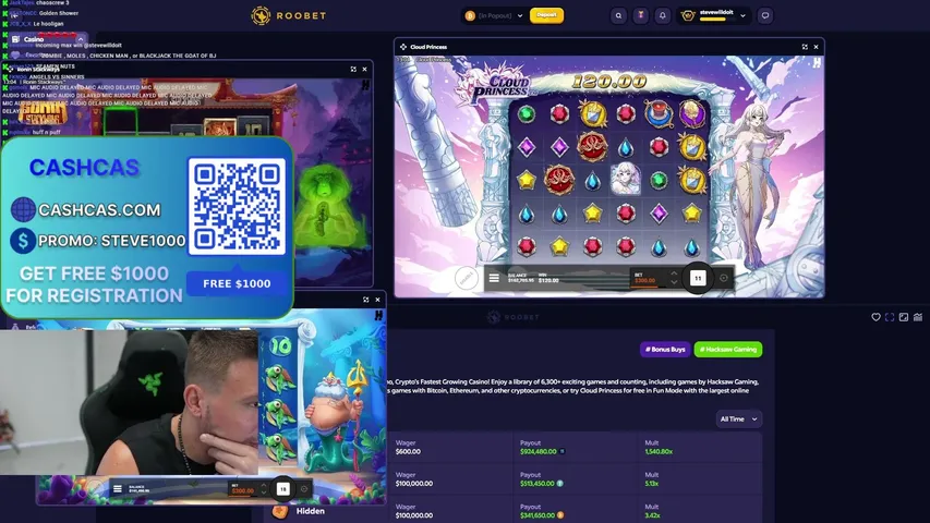 stevzewilzldxoit playing Slots & Casino - Live Casino Stream