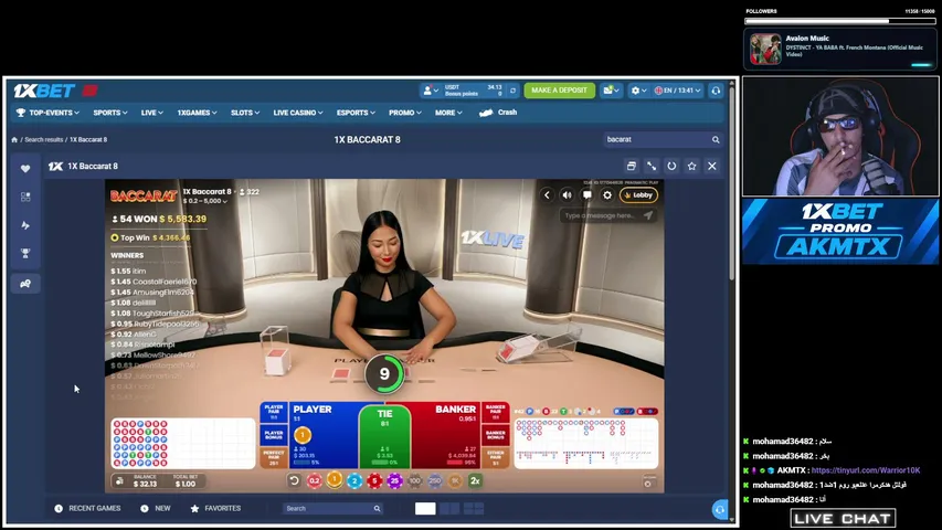 akmtx playing Slots & Casino - Live Casino Stream