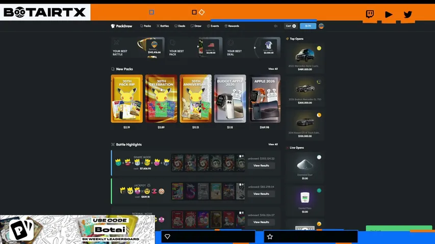 botairtx playing Slots & Casino - Live Casino Stream