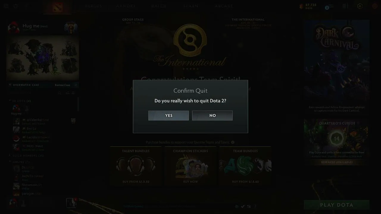 Drakedota live