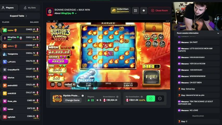 BlingCjay playing Call of Duty: Warzone - Live Casino Stream