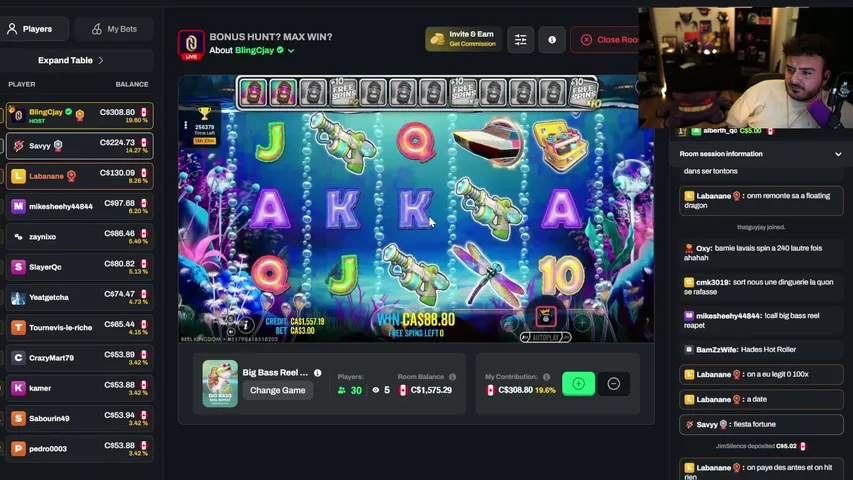 BlingCjay playing Call of Duty: Warzone - Live Casino Stream