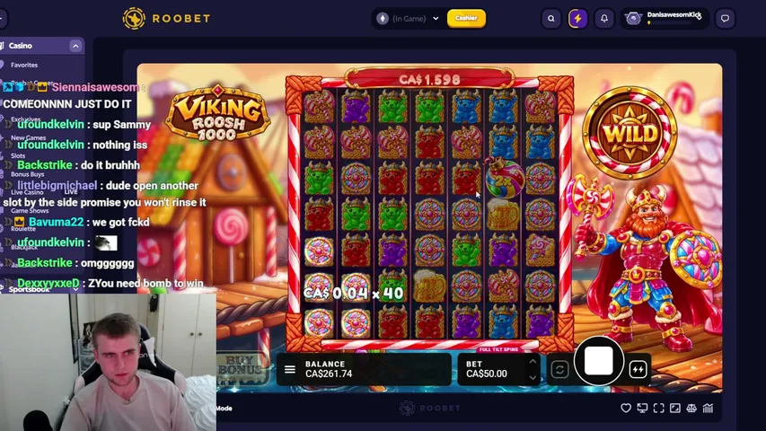 danisawesom playing Slots & Casino - Live Casino Stream