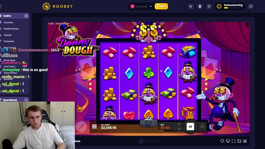 danisawesom playing Slots & Casino - Live Casino Stream