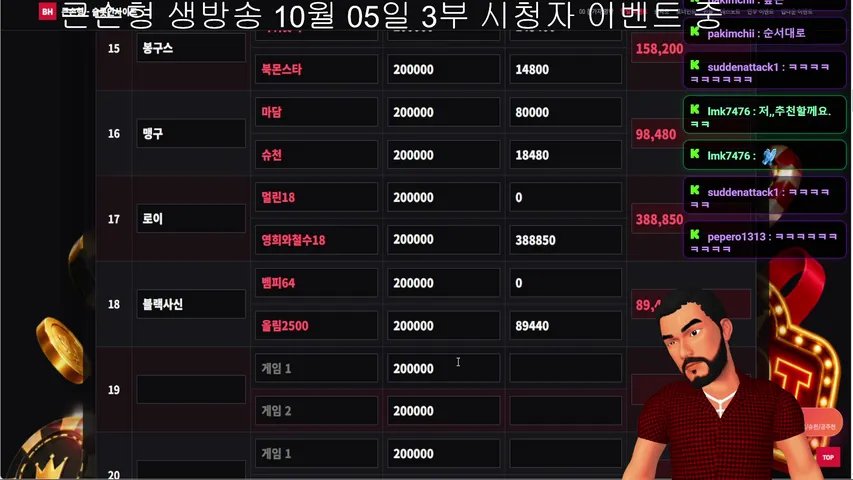 bighandbro-korea playing Slots & Casino - Live Casino Stream