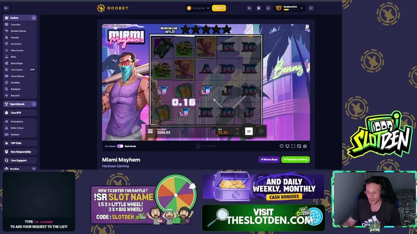 SlotDen playing Slots & Casino - Live Casino Stream