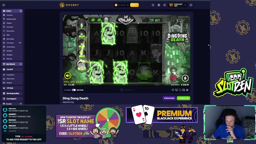 SlotDen playing Slots & Casino - Live Casino Stream