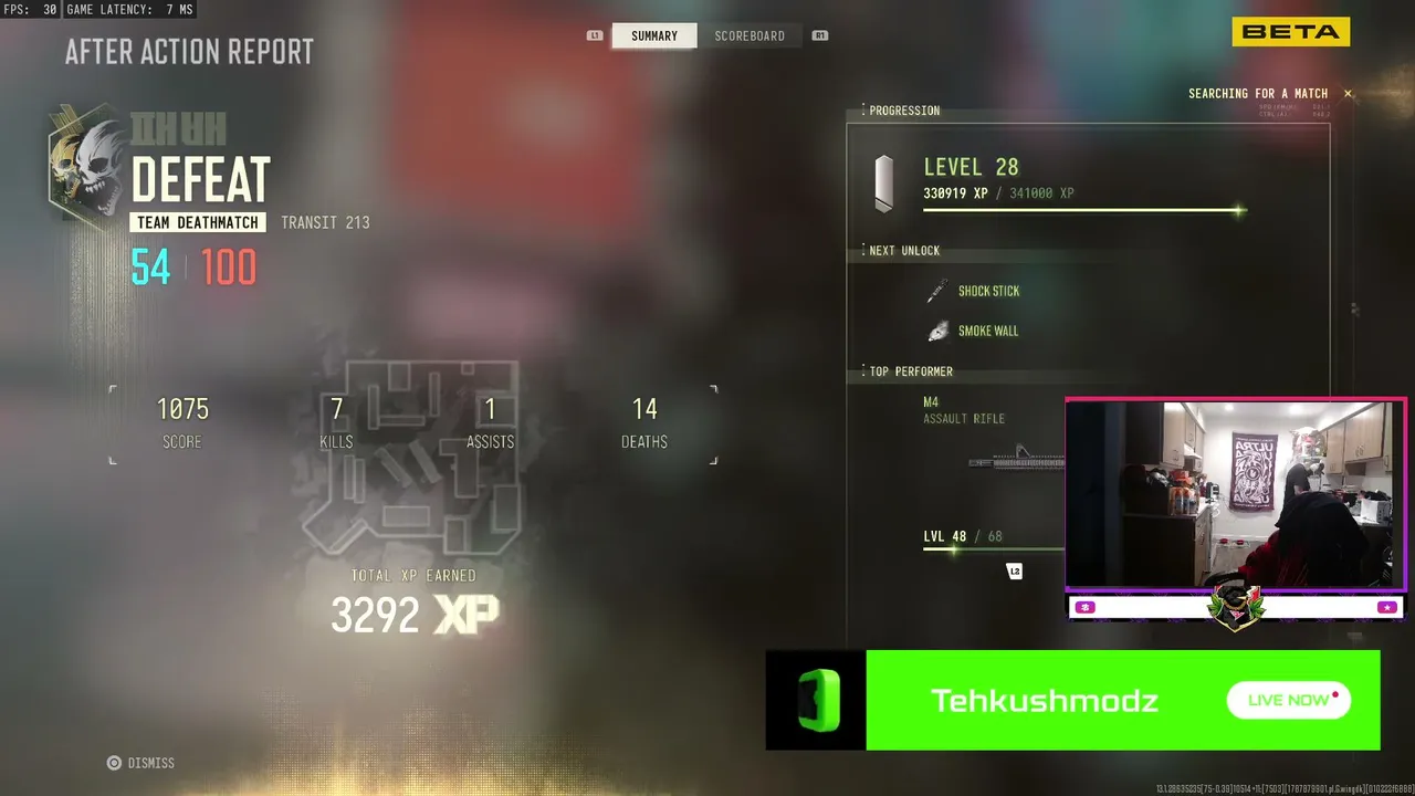 Tehkushmodz live