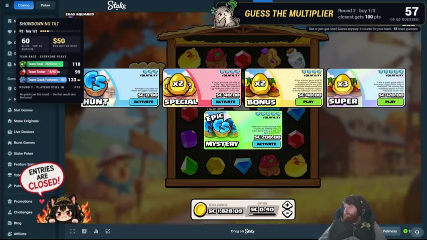 sealstats playing Slots & Casino - Live Casino Stream