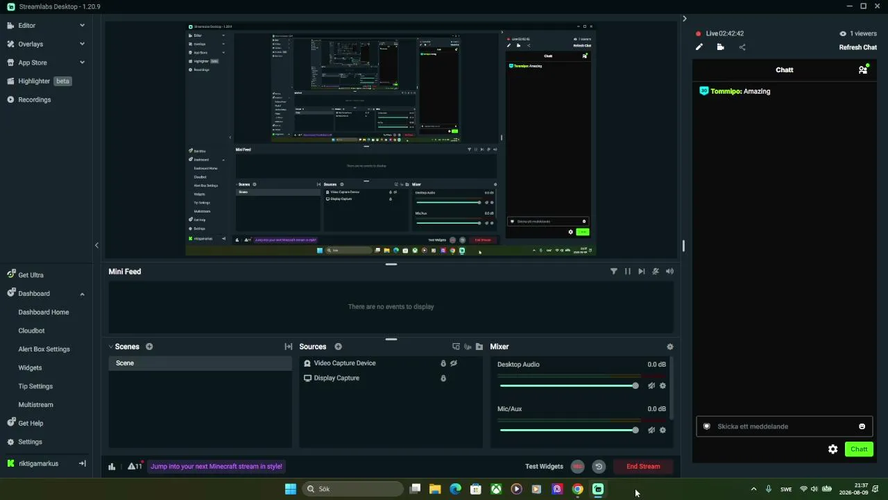 RiktigaMarkus live