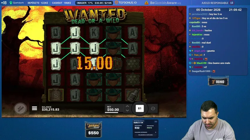 andypsx playing Slots & Casino - Live Casino Stream