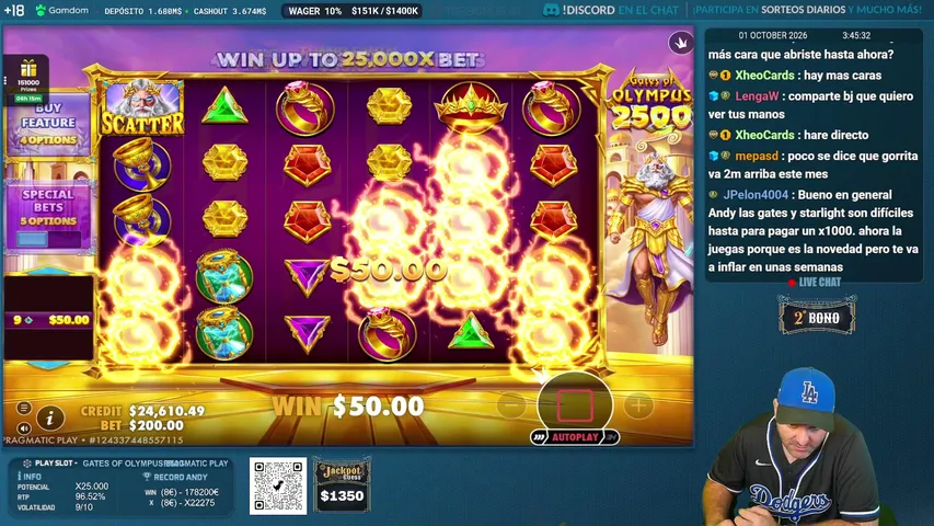 andypsx playing Slots & Casino - Live Casino Stream