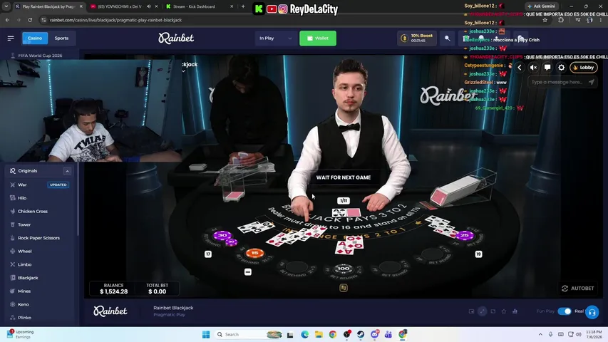 ReyDeLaCity playing Slots & Casino - Live Casino Stream