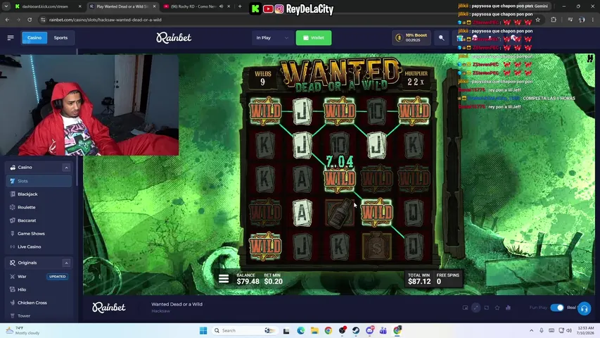 ReyDeLaCity playing Slots & Casino - Live Casino Stream