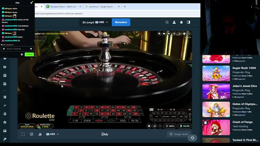 morajaaa playing Slots & Casino - Live Casino Stream