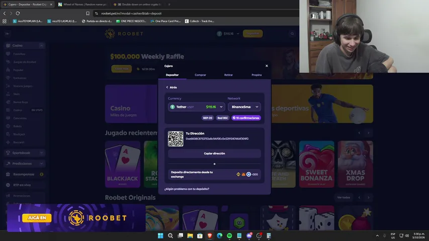 nicotd10 playing Slots & Casino - Live Casino Stream