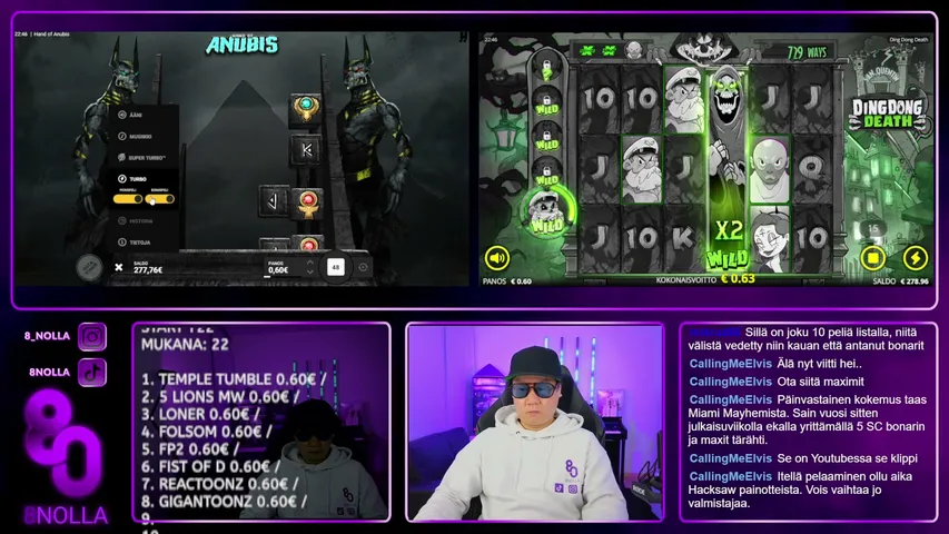 8Nolla playing Slots & Casino - Live Casino Stream